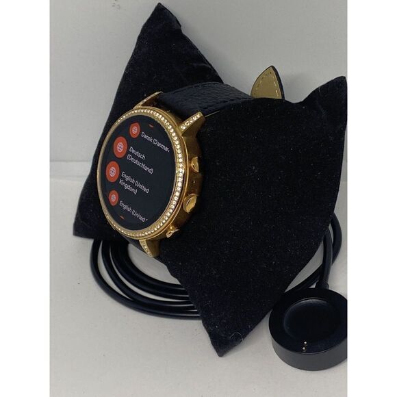 Fossil Gen 4 Authentic Digital Dial Smart Watch Custom Band FTW6015 AB167 - Picture 4 of 10